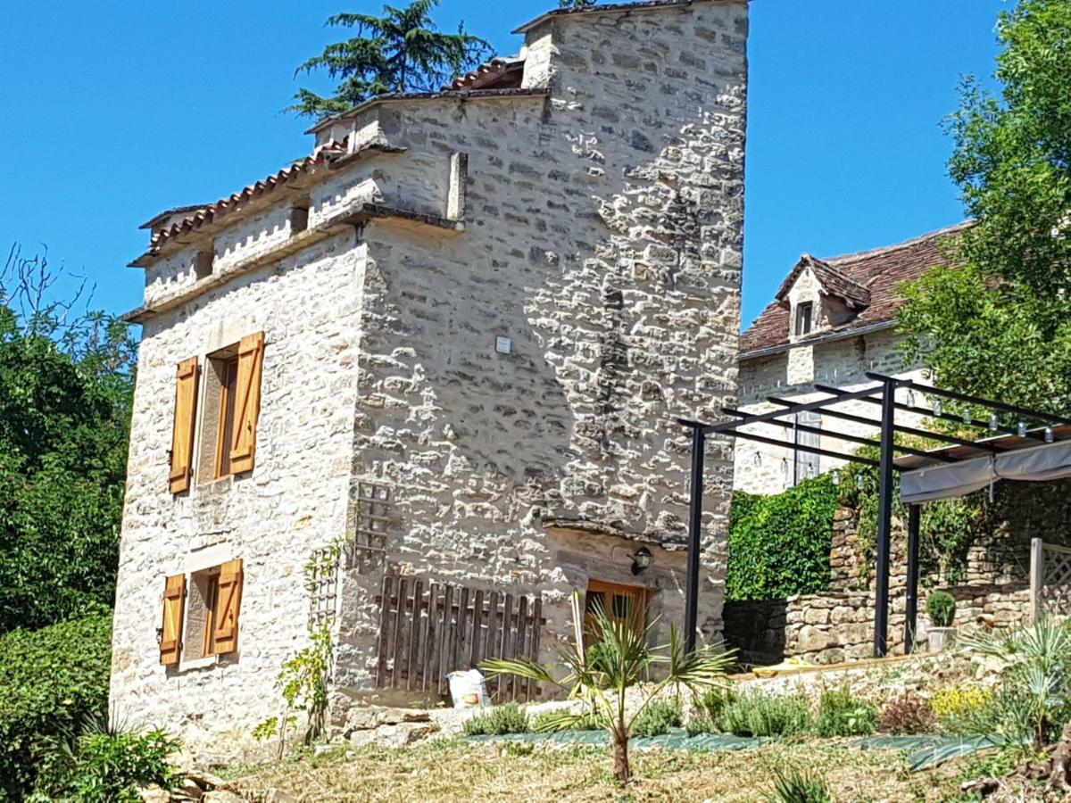 Villa Le Pigeonnier De Felines Caylus Exterior foto